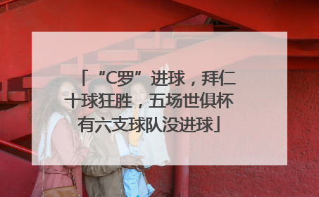 “C罗”进球，拜仁十球狂胜，五场世俱杯有六支球队没进球