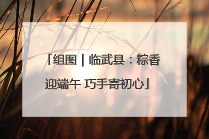 组图｜临武县：粽香迎端午 巧手寄初心
