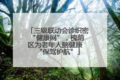 三级联动会诊织密 “健康网”，槐荫区为老年人脑健康 “保驾护航”