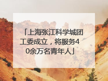 上海张江科学城团工委成立，将服务40余万名青年人