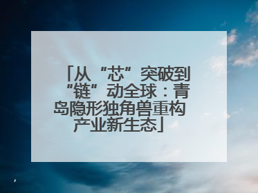 从“芯”突破到“链”动全球：青岛隐形独角兽重构产业新生态