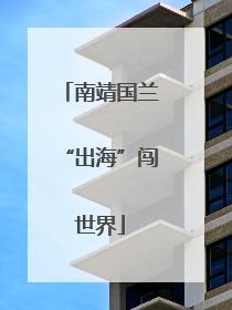 南靖国兰“出海”闯世界