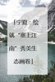 宁夏：绘就“塞上江南”秀美生态画卷