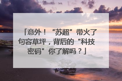 意外！“苏超”带火了句容草坪，背后的“科技密码”你了解吗？