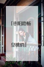 枣阳路畅皇桃俏