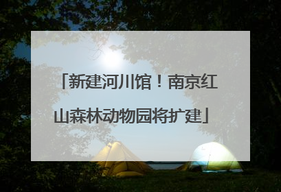 新建河川馆！南京红山森林动物园将扩建