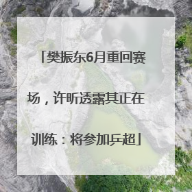 樊振东6月重回赛场，许昕透露其正在训练：将参加乒超