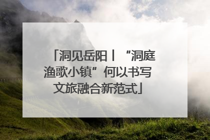 洞见岳阳丨“洞庭渔歌小镇”何以书写文旅融合新范式