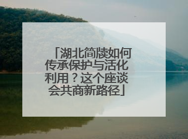 湖北简牍如何传承保护与活化利用？这个座谈会共商新路径
