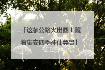 这条公路火出圈！藏着集安四季神仙美景