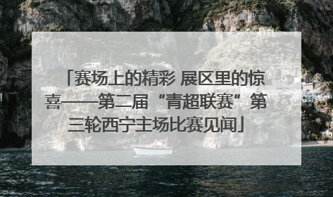 赛场上的精彩 展区里的惊喜——第二届“青超联赛”第三轮西宁主场比赛见闻