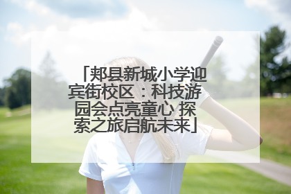 郏县新城小学迎宾街校区：科技游园会点亮童心 探索之旅启航未来