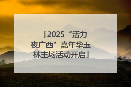 2025“活力夜广西”嘉年华玉林主场活动开启