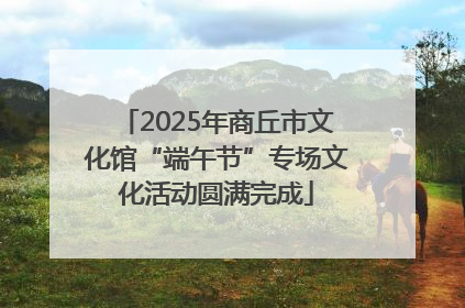 2025年商丘市文化馆“端午节”专场文化活动圆满完成