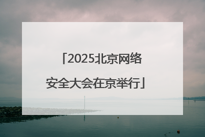 2025北京网络安全大会在京举行