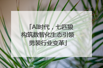 AI时代，七匹狼构筑数智化生态引领男装行业变革